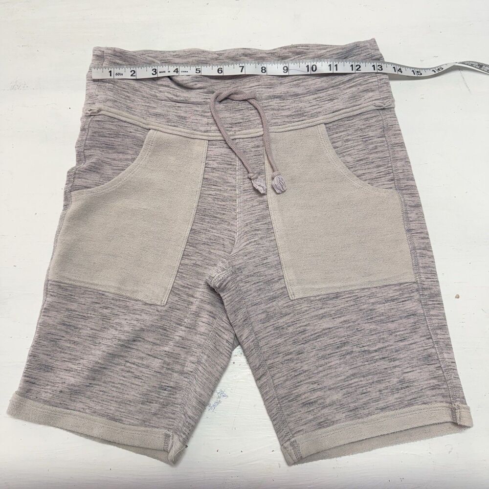 Free People Womens Kyoto High-Rise Shorts 8” Sz S Small Gray - Picture 7 of 13